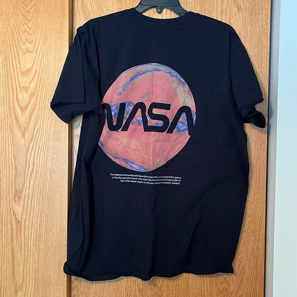 NASA t shirt boohooMAN size medium